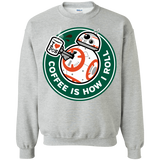 Sweatshirts Sport Grey / Small How I Roll Crewneck Sweatshirt