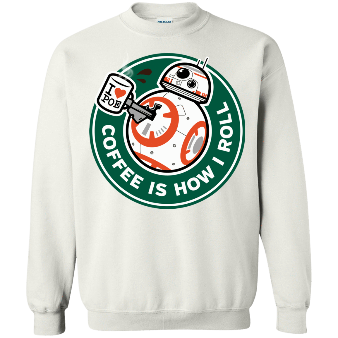 Sweatshirts White / Small How I Roll Crewneck Sweatshirt