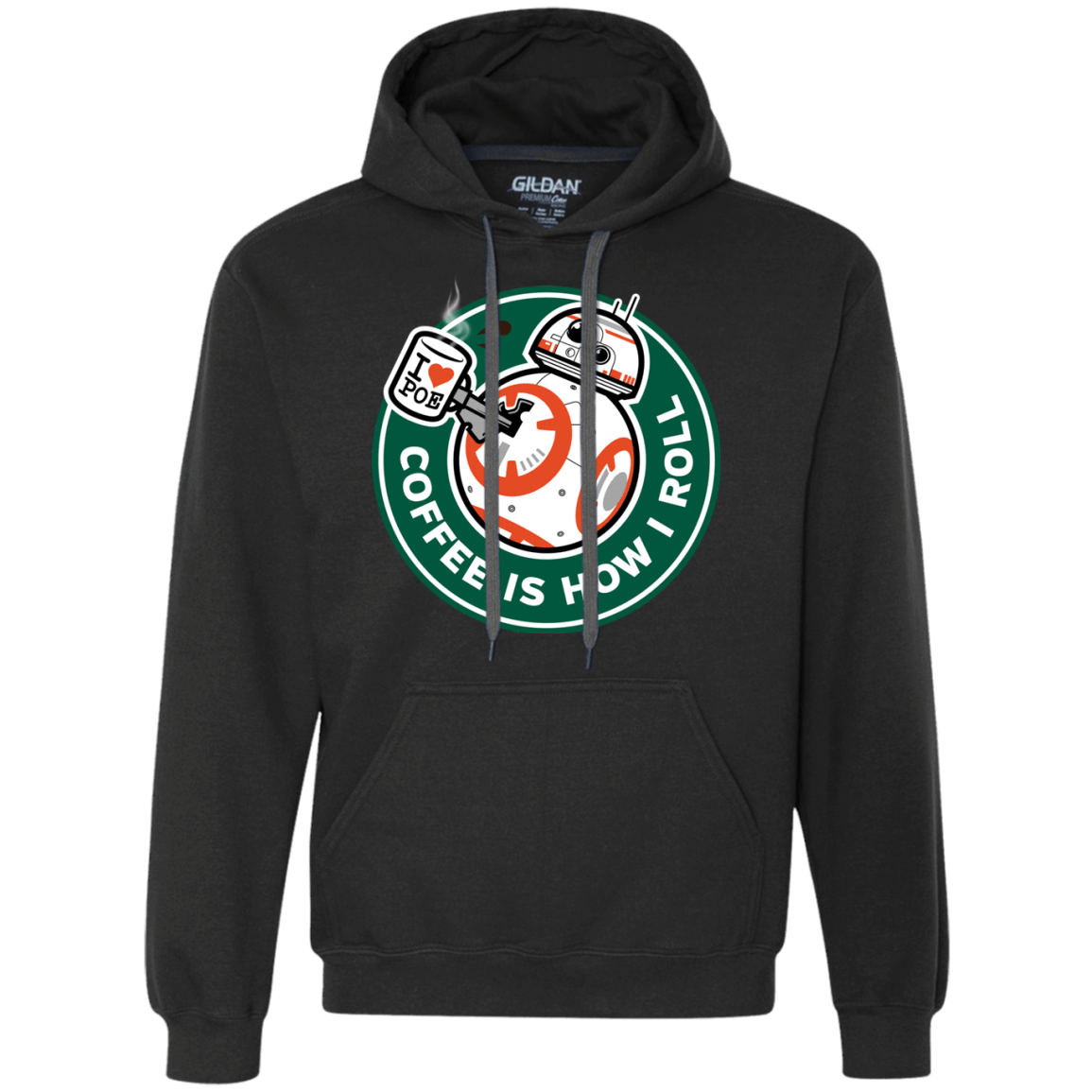 Sweatshirts Black / Small How I Roll Premium Fleece Hoodie