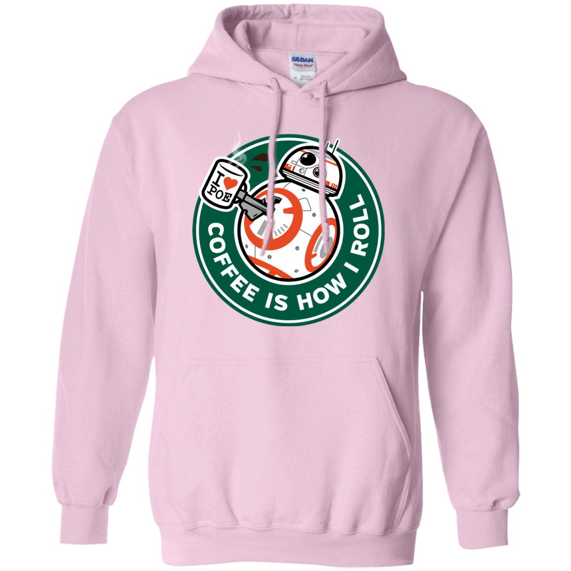 Sweatshirts Light Pink / Small How I Roll Pullover Hoodie