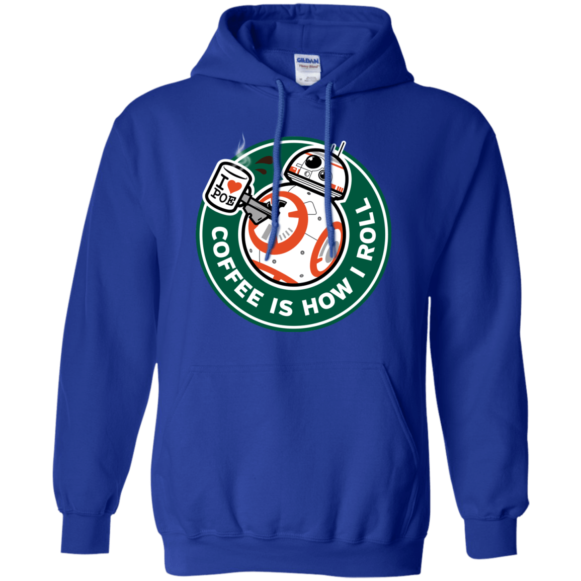 Sweatshirts Royal / Small How I Roll Pullover Hoodie