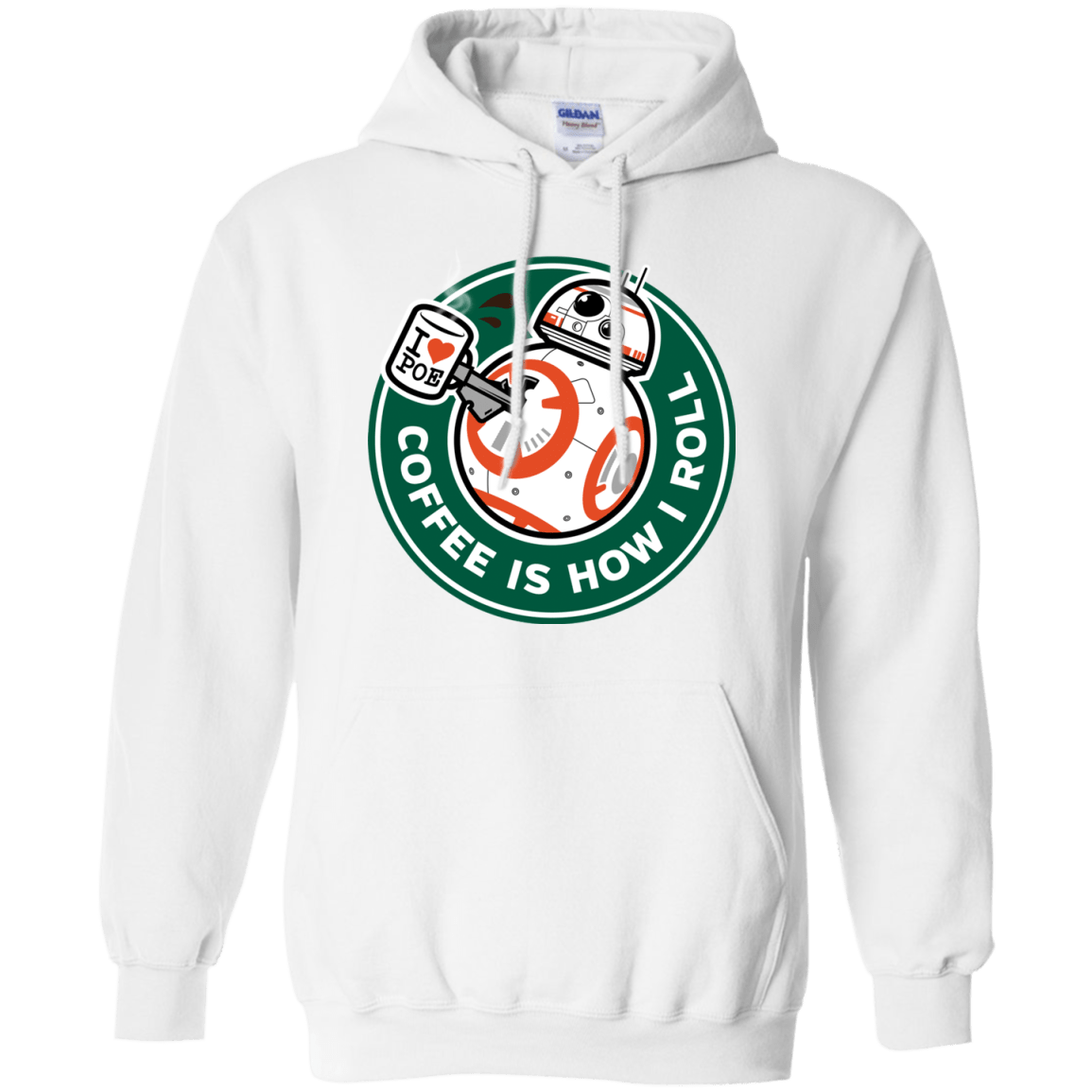 Sweatshirts White / Small How I Roll Pullover Hoodie