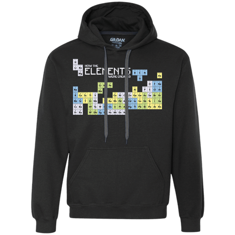 Sweatshirts Black / S How The Elements Were Made Premium Fleece Hoodie