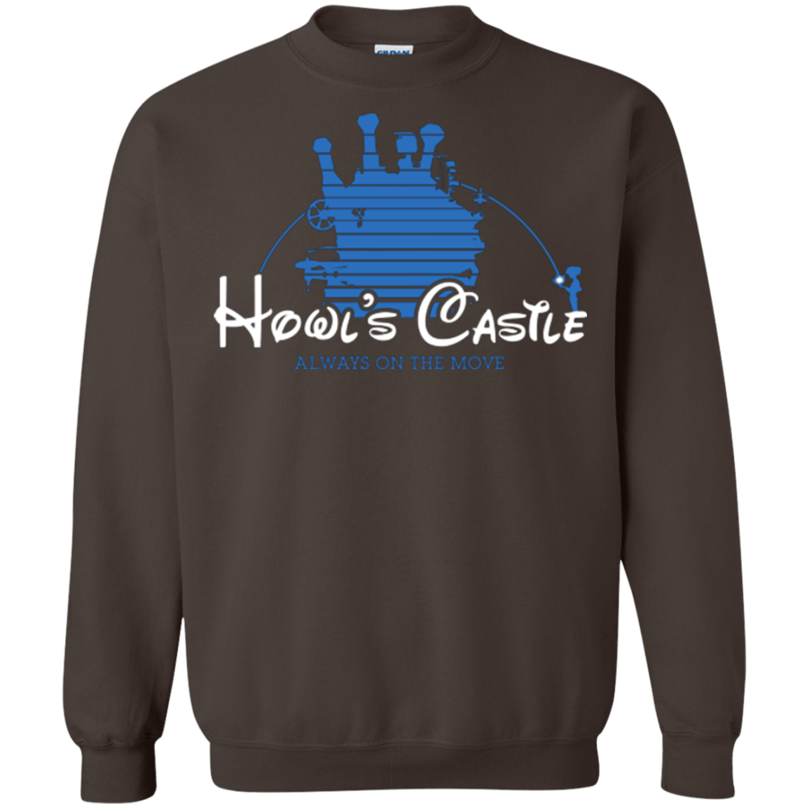 Sweatshirts Dark Chocolate / Small Howl's Castle Crewneck Sweatshirt
