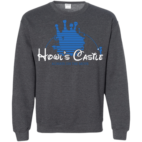 Sweatshirts Dark Heather / Small Howl's Castle Crewneck Sweatshirt