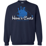 Sweatshirts Navy / Small Howl's Castle Crewneck Sweatshirt