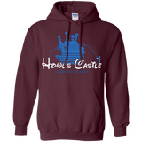 Sweatshirts Maroon / Small Howl's Castle Pullover Hoodie