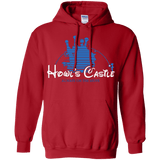 Sweatshirts Red / Small Howl's Castle Pullover Hoodie
