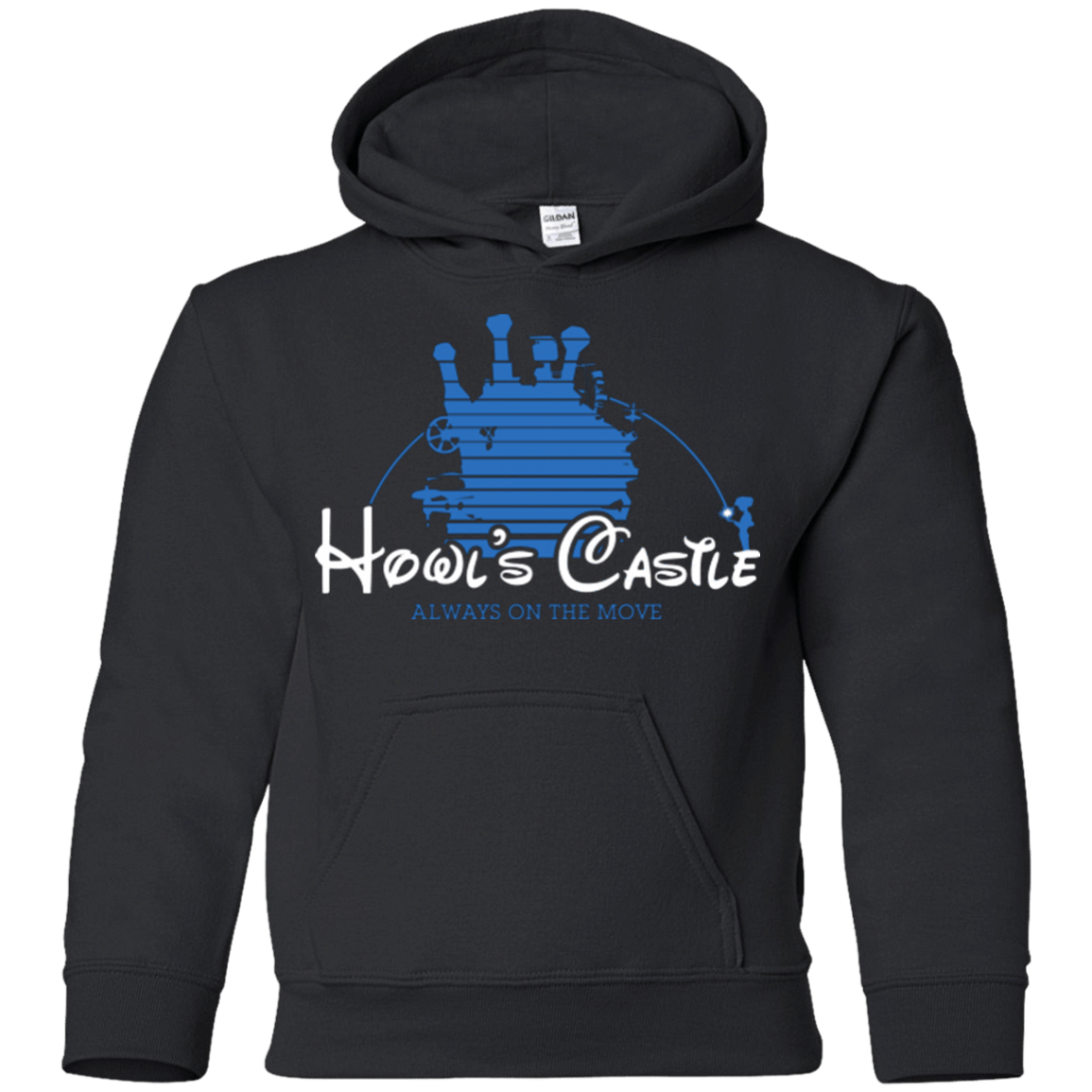Sweatshirts Black / YS Howl's Castle Youth Hoodie