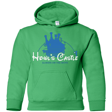Sweatshirts Irish Green / YS Howl's Castle Youth Hoodie