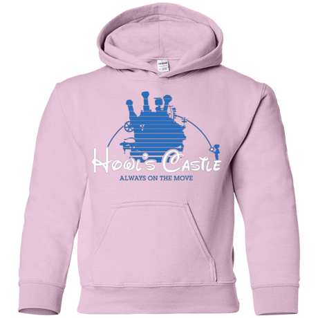 Sweatshirts Light Pink / YS Howl's Castle Youth Hoodie