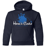 Sweatshirts Navy / YS Howl's Castle Youth Hoodie
