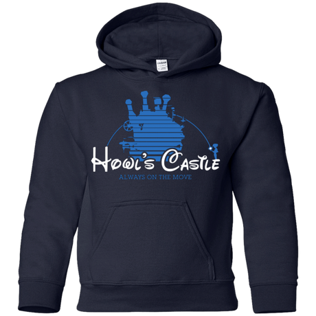 Sweatshirts Navy / YS Howl's Castle Youth Hoodie