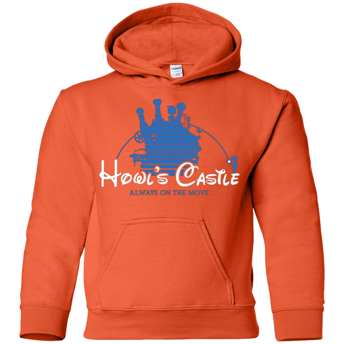 Sweatshirts Orange / YS Howl's Castle Youth Hoodie
