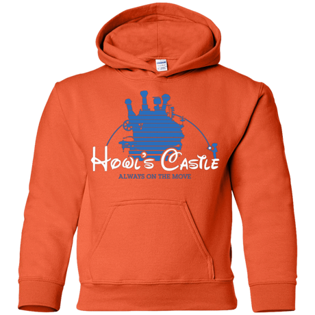 Sweatshirts Orange / YS Howl's Castle Youth Hoodie