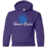 Sweatshirts Purple / YS Howl's Castle Youth Hoodie