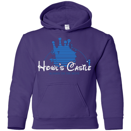 Sweatshirts Purple / YS Howl's Castle Youth Hoodie