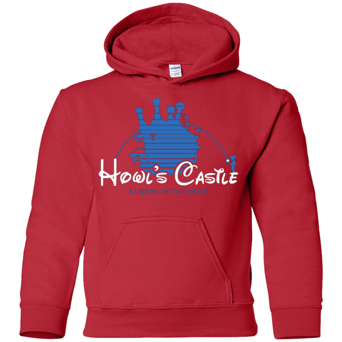 Sweatshirts Red / YS Howl's Castle Youth Hoodie