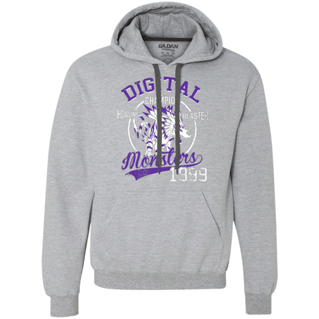 Sweatshirts Sport Grey / Small Howling Blaster Premium Fleece Hoodie