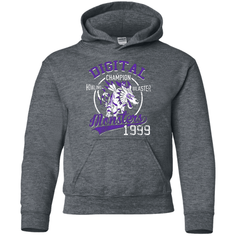 Sweatshirts Dark Heather / YS Howling Blaster Youth Hoodie