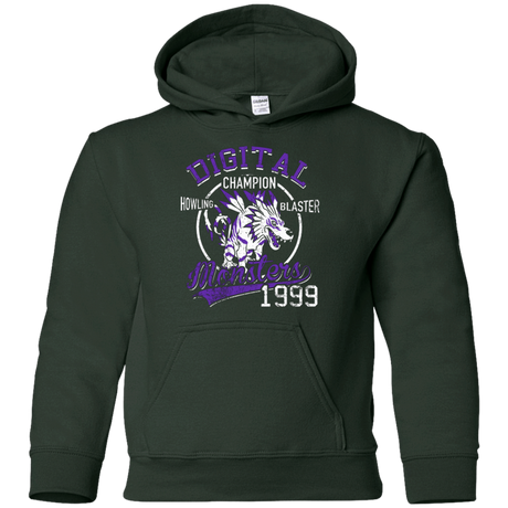 Sweatshirts Forest Green / YS Howling Blaster Youth Hoodie