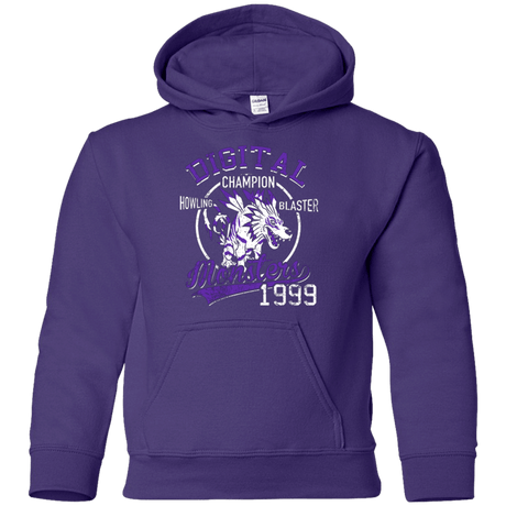 Sweatshirts Purple / YS Howling Blaster Youth Hoodie