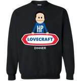 Sweatshirts Black / Small HP LoveCraft Dinner Crewneck Sweatshirt