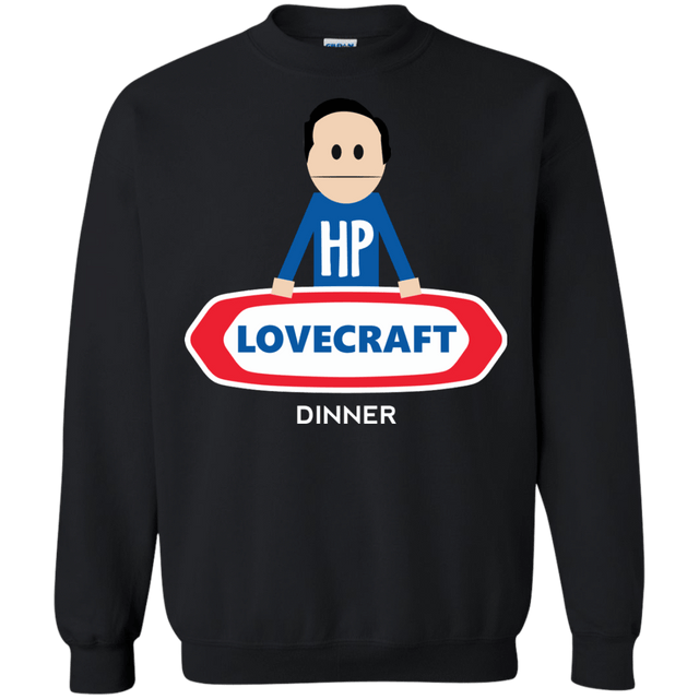 Sweatshirts Black / Small HP LoveCraft Dinner Crewneck Sweatshirt