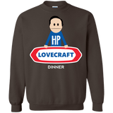 Sweatshirts Dark Chocolate / Small HP LoveCraft Dinner Crewneck Sweatshirt