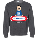 Sweatshirts Dark Heather / Small HP LoveCraft Dinner Crewneck Sweatshirt