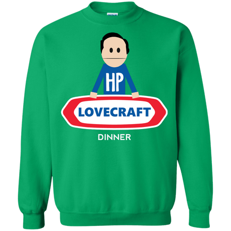Sweatshirts Irish Green / Small HP LoveCraft Dinner Crewneck Sweatshirt