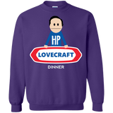 Sweatshirts Purple / Small HP LoveCraft Dinner Crewneck Sweatshirt