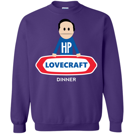 Sweatshirts Purple / Small HP LoveCraft Dinner Crewneck Sweatshirt
