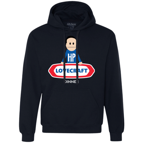 Sweatshirts Navy / Small HP LoveCraft Dinner Premium Fleece Hoodie