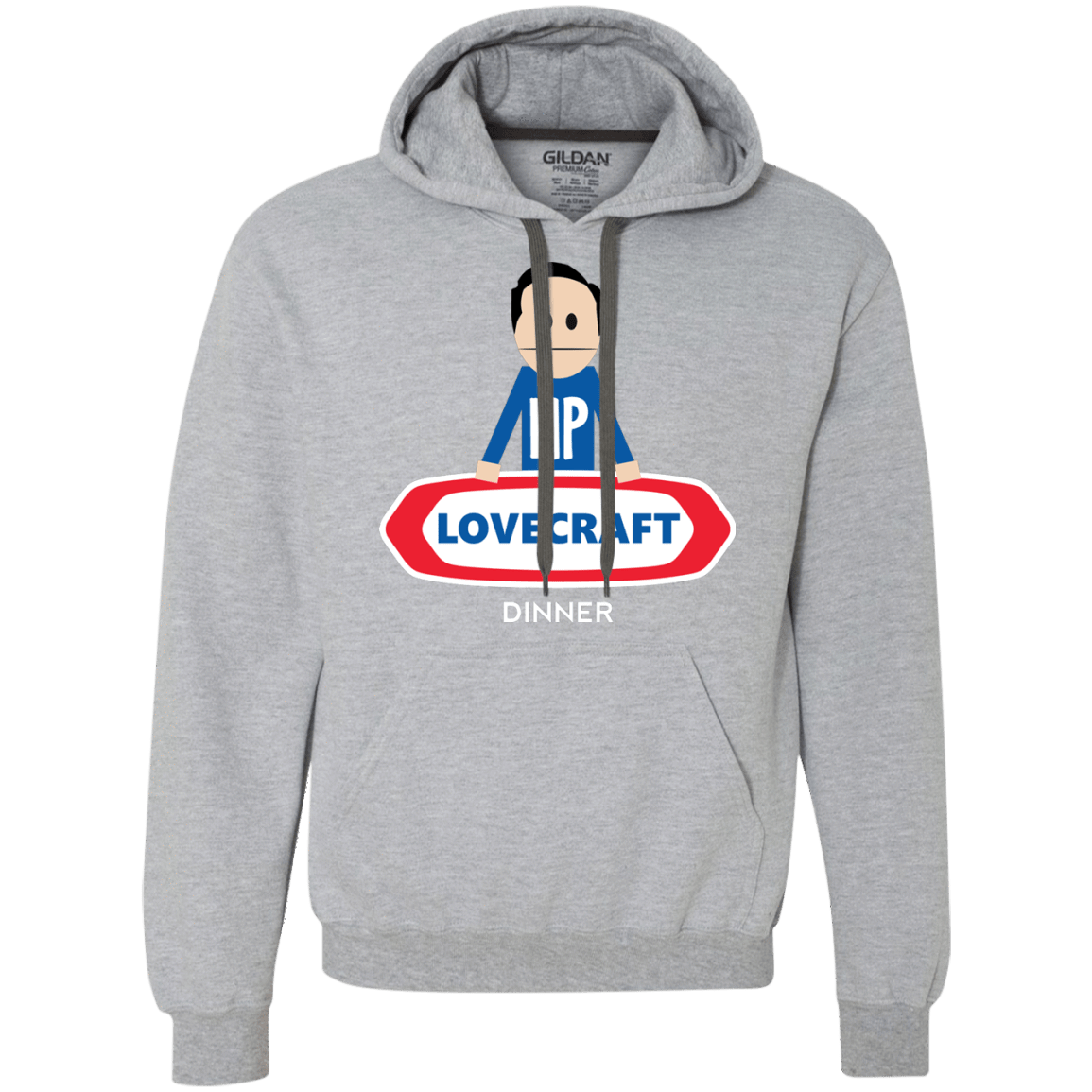 Sweatshirts Sport Grey / Small HP LoveCraft Dinner Premium Fleece Hoodie