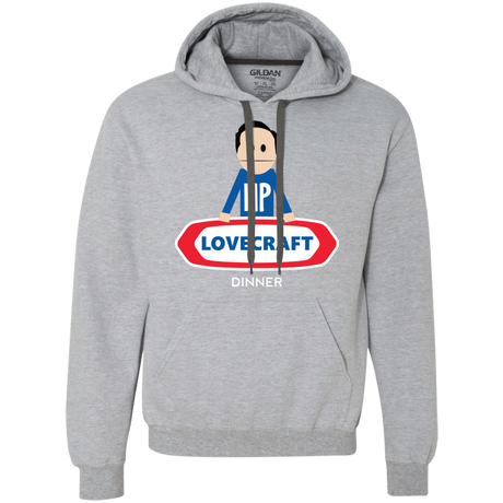 Sweatshirts Sport Grey / Small HP LoveCraft Dinner Premium Fleece Hoodie