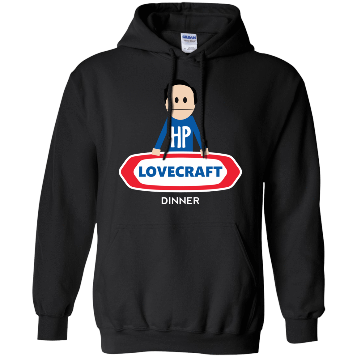 Sweatshirts Black / Small HP LoveCraft Dinner Pullover Hoodie