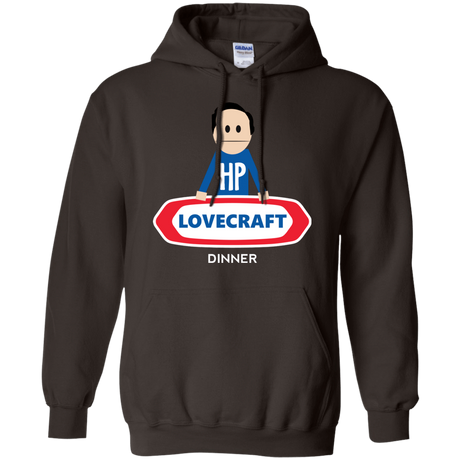 Sweatshirts Dark Chocolate / Small HP LoveCraft Dinner Pullover Hoodie