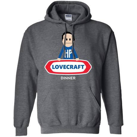 Sweatshirts Dark Heather / Small HP LoveCraft Dinner Pullover Hoodie