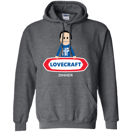Sweatshirts Dark Heather / Small HP LoveCraft Dinner Pullover Hoodie
