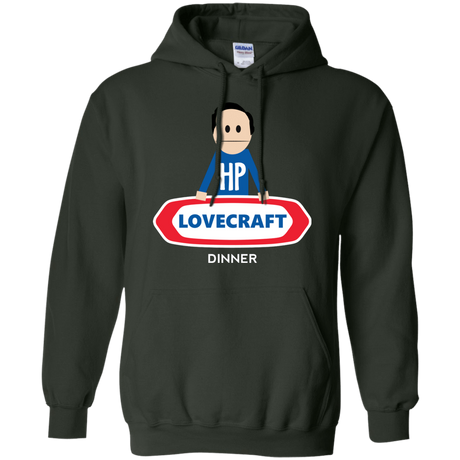 Sweatshirts Forest Green / Small HP LoveCraft Dinner Pullover Hoodie