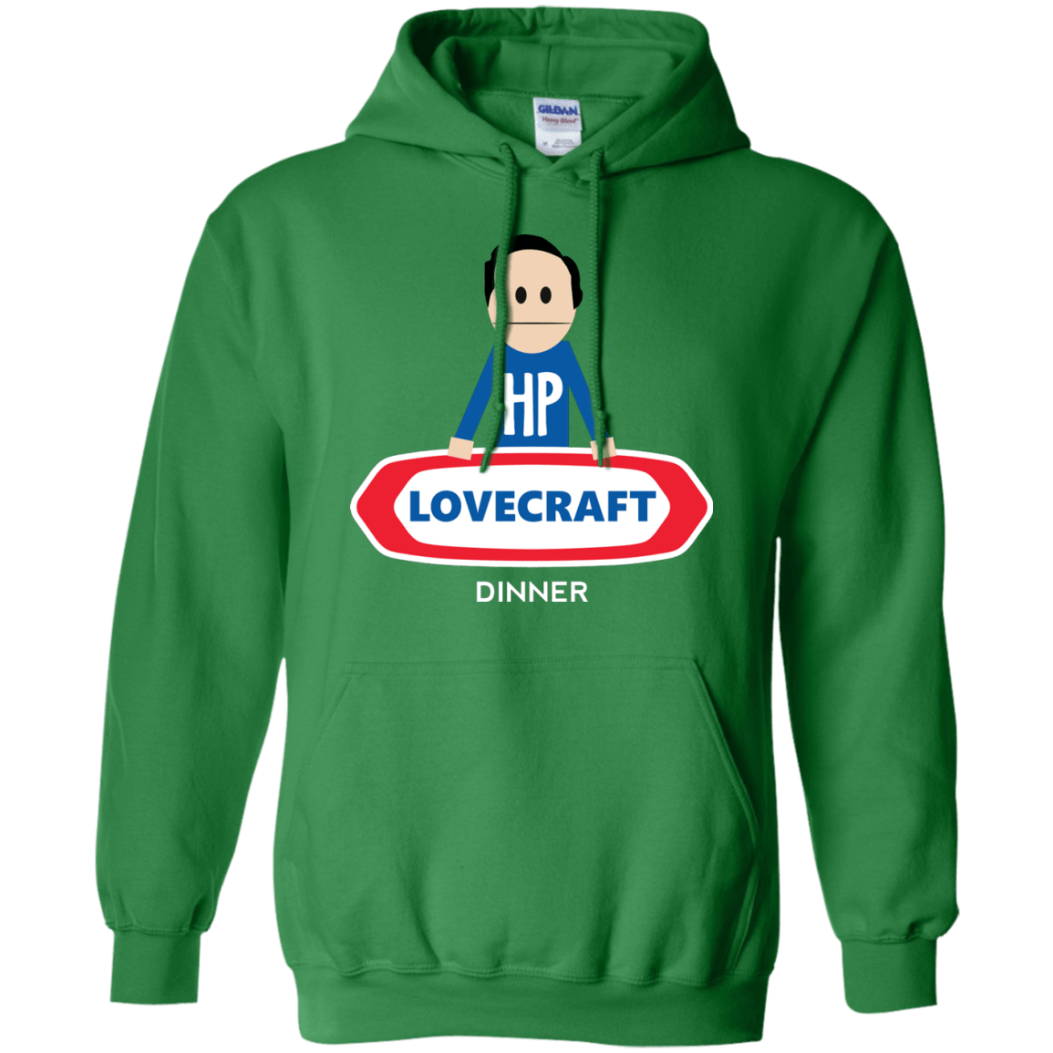 Sweatshirts Irish Green / Small HP LoveCraft Dinner Pullover Hoodie