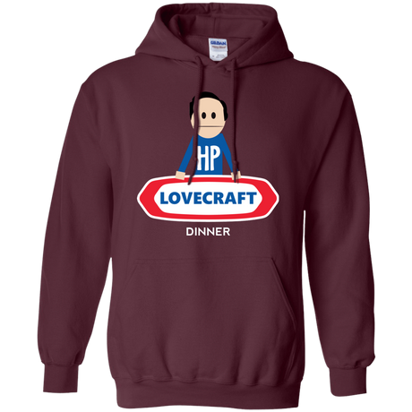 Sweatshirts Maroon / Small HP LoveCraft Dinner Pullover Hoodie