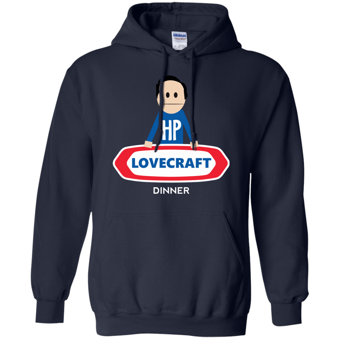 Sweatshirts Navy / Small HP LoveCraft Dinner Pullover Hoodie