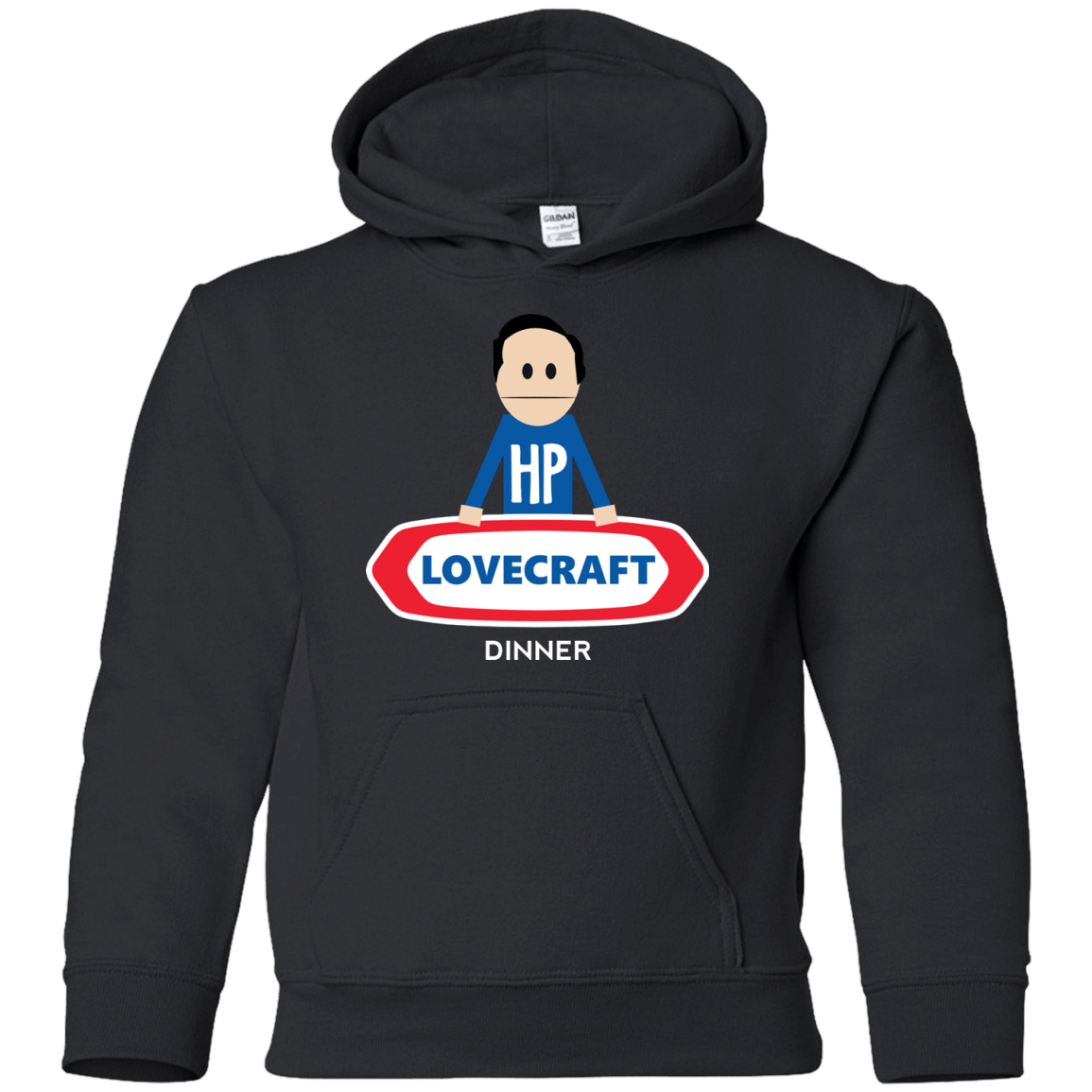 Sweatshirts Black / YS HP LoveCraft Dinner Youth Hoodie