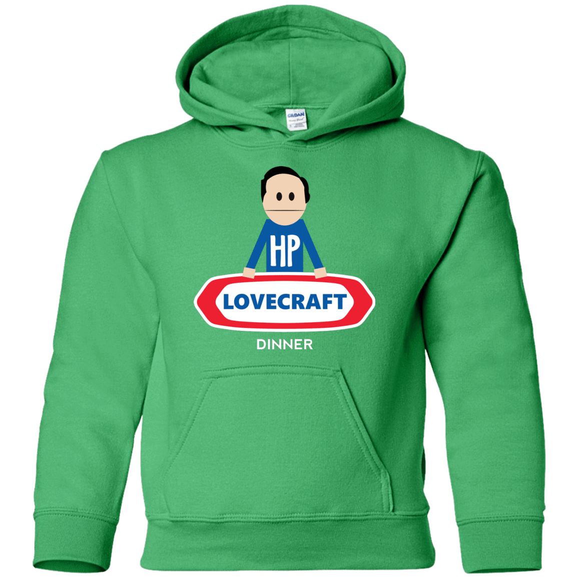 Sweatshirts Irish Green / YS HP LoveCraft Dinner Youth Hoodie