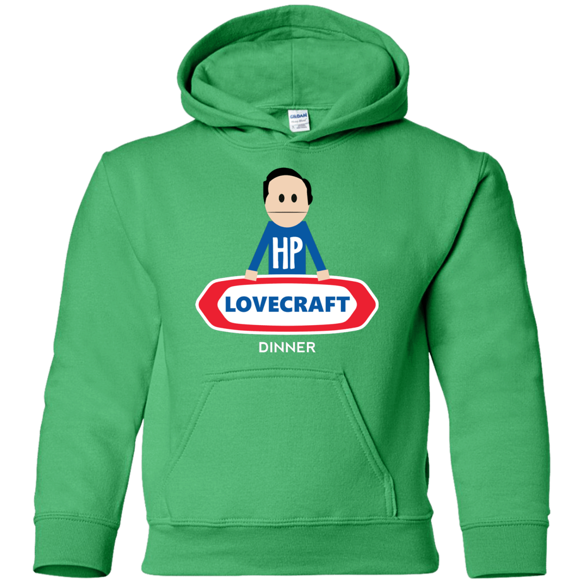 Sweatshirts Irish Green / YS HP LoveCraft Dinner Youth Hoodie