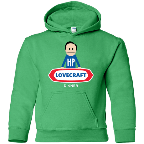 Sweatshirts Irish Green / YS HP LoveCraft Dinner Youth Hoodie