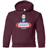 Sweatshirts Maroon / YS HP LoveCraft Dinner Youth Hoodie