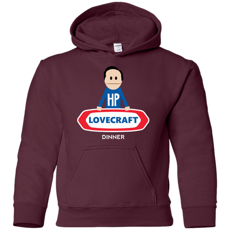 Sweatshirts Maroon / YS HP LoveCraft Dinner Youth Hoodie
